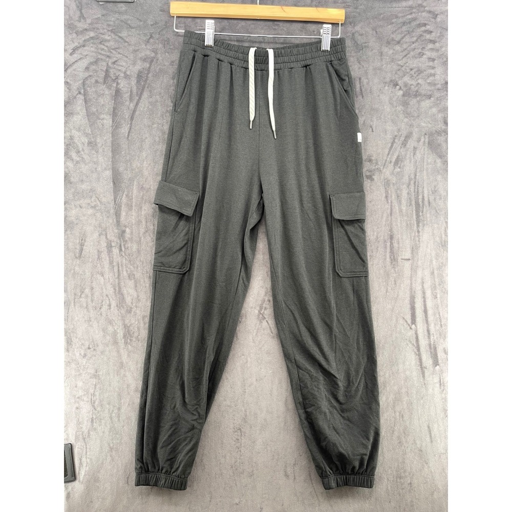Vuori Performance Jogger Charcoal Heather Cargo Sweatpants VW4062 Mens Small
